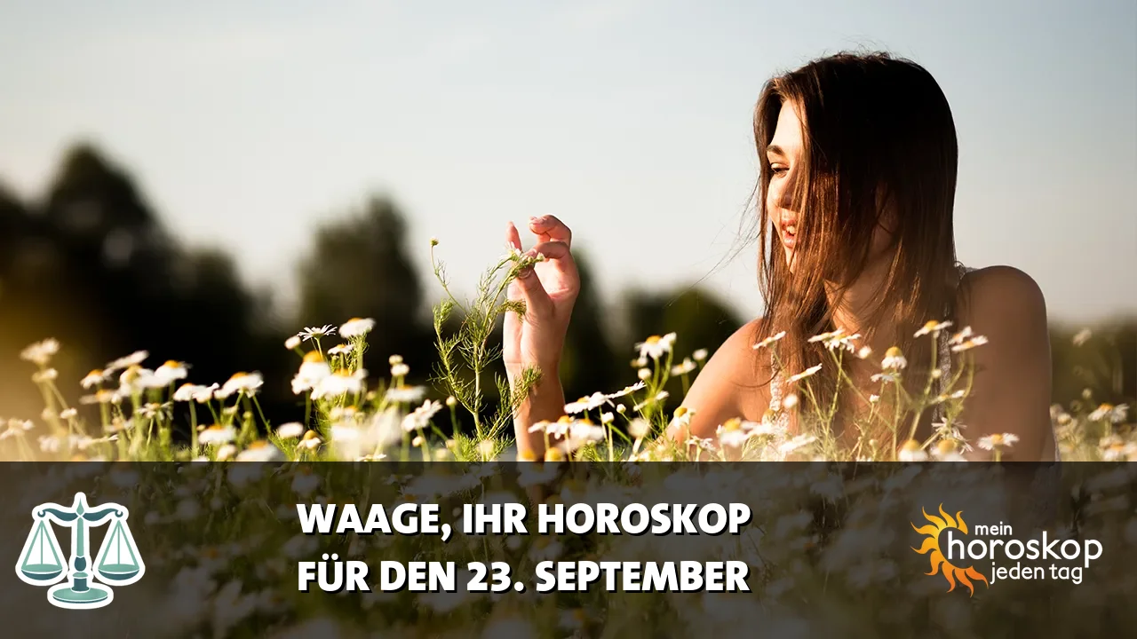 Horoscope Waage du Mittwoch, 23. September 2026