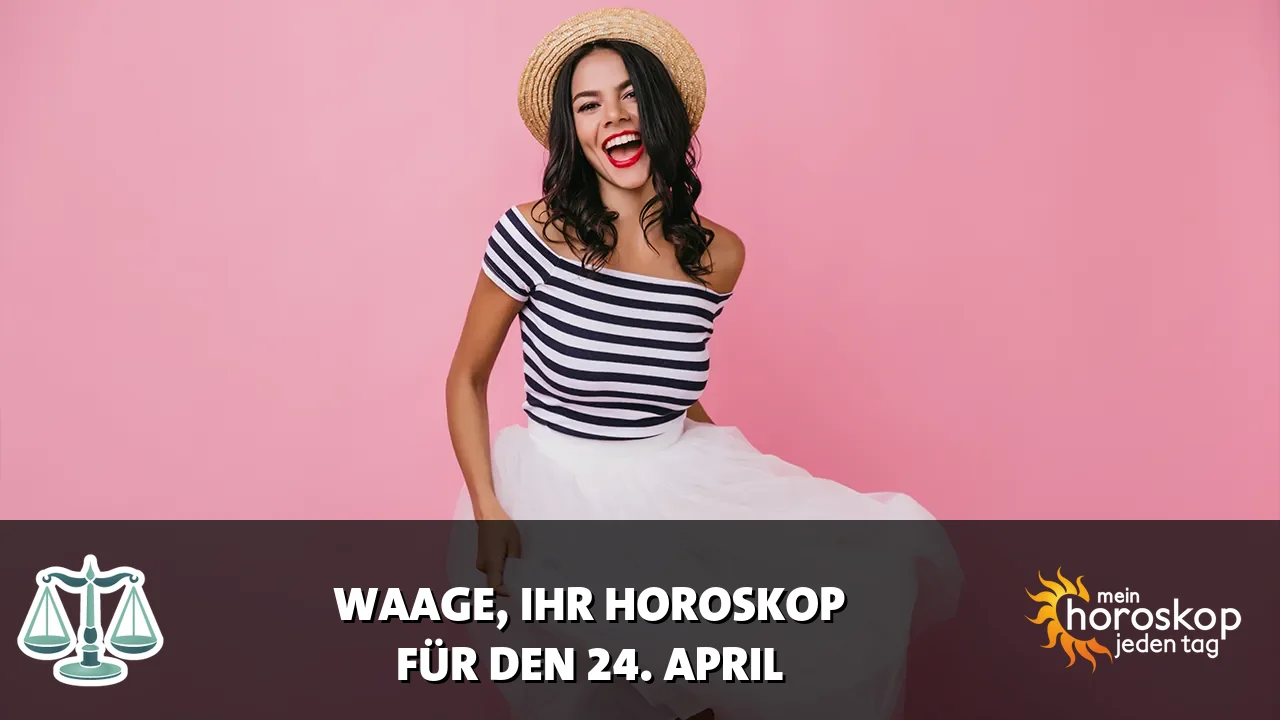 Horoscope Waage du Freitag, 24. April 2026