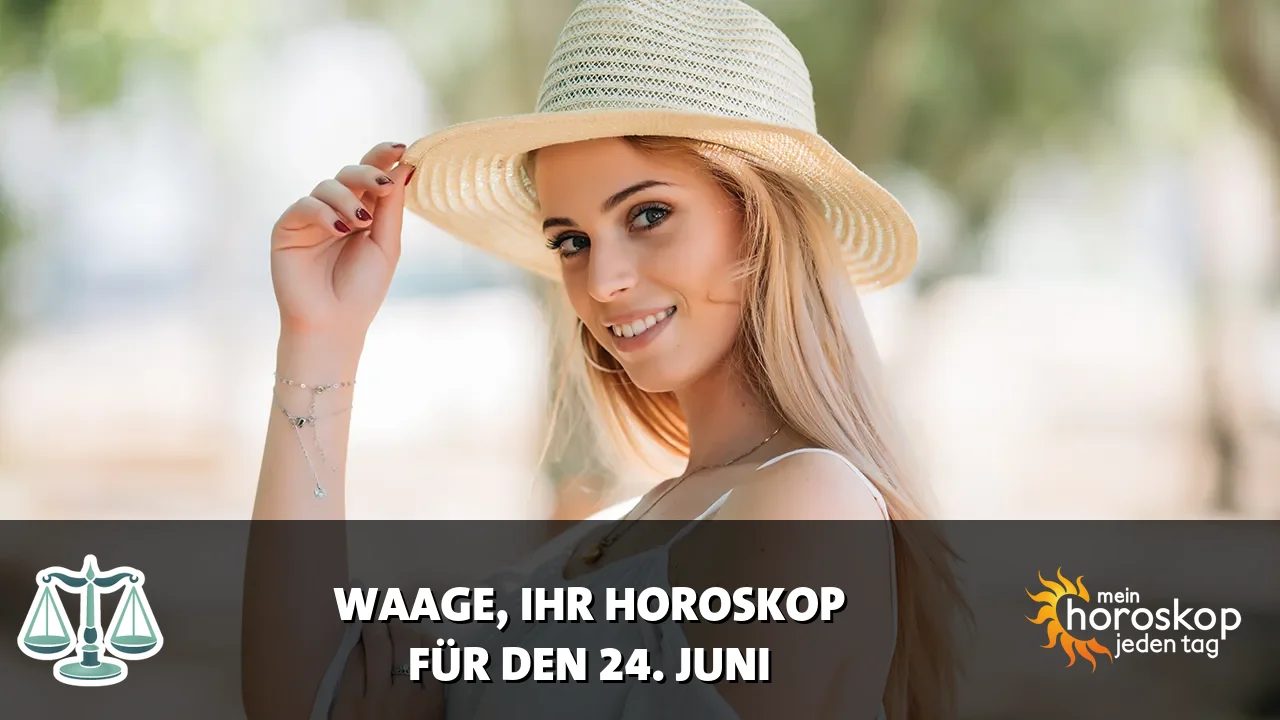 Horoscope Waage du Mittwoch, 24. Juni 2026