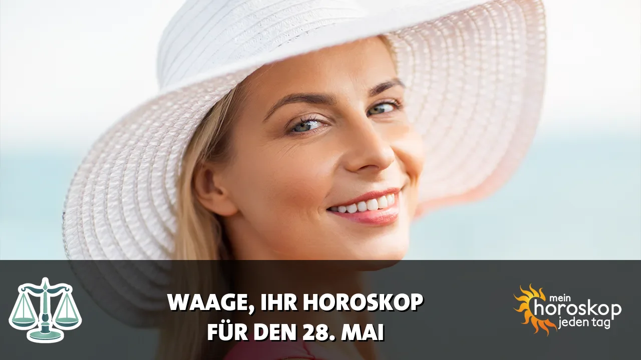 Horoscope Waage du Donnerstag, 28. Mai 2026