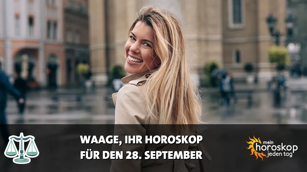 Horoscope Waage du Montag, 28. September 2026
