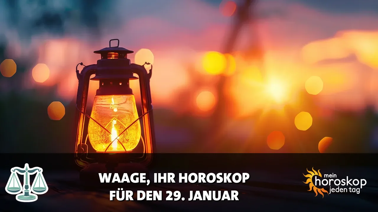 Horoscope Waage du Donnerstag, 29. Januar 2026