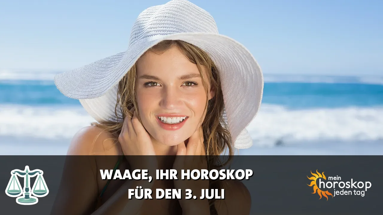 Horoscope Waage du Freitag, 3. Juli 2026