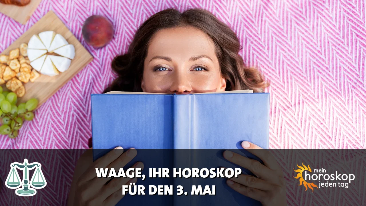 Horoscope Waage du Sonntag, 3. Mai 2026