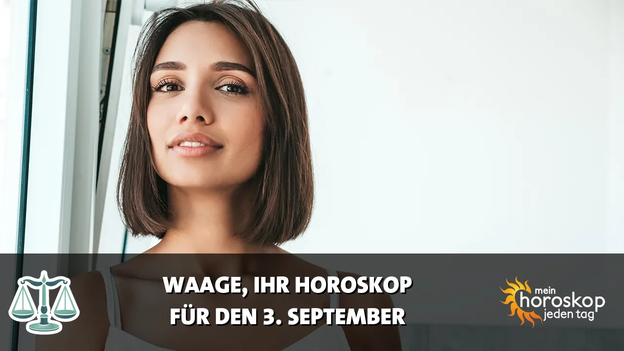 Horoscope Waage du Donnerstag, 3. September 2026