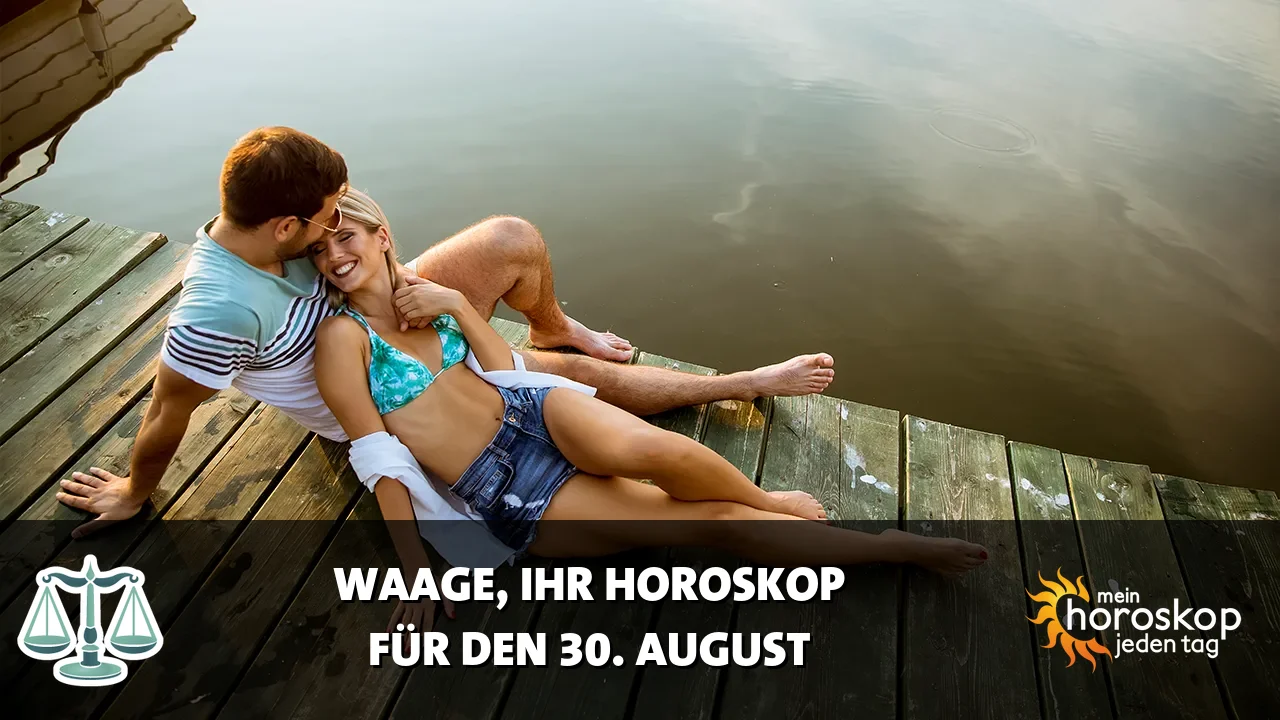 Horoscope Waage du Sonntag, 30. August 2026