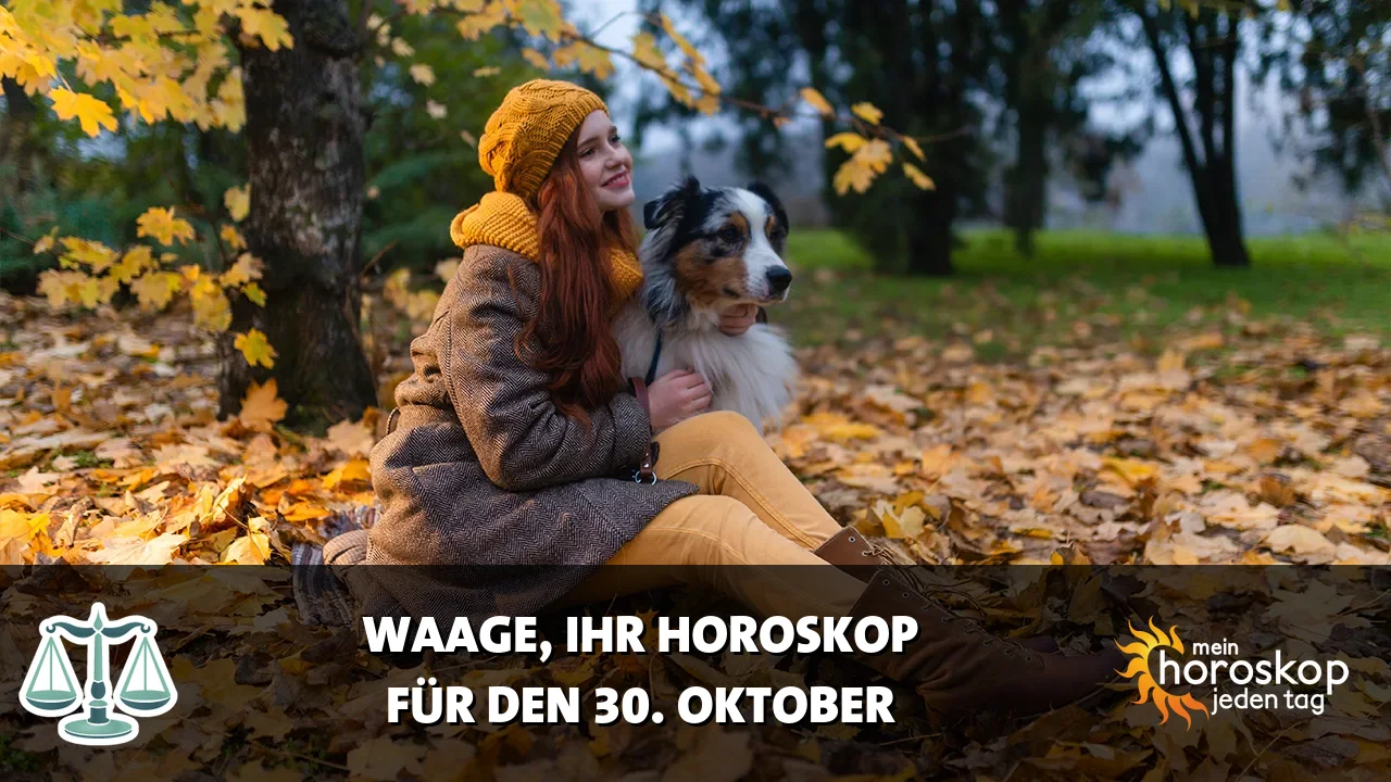Horoscope Waage du Freitag, 30. Oktober 2026