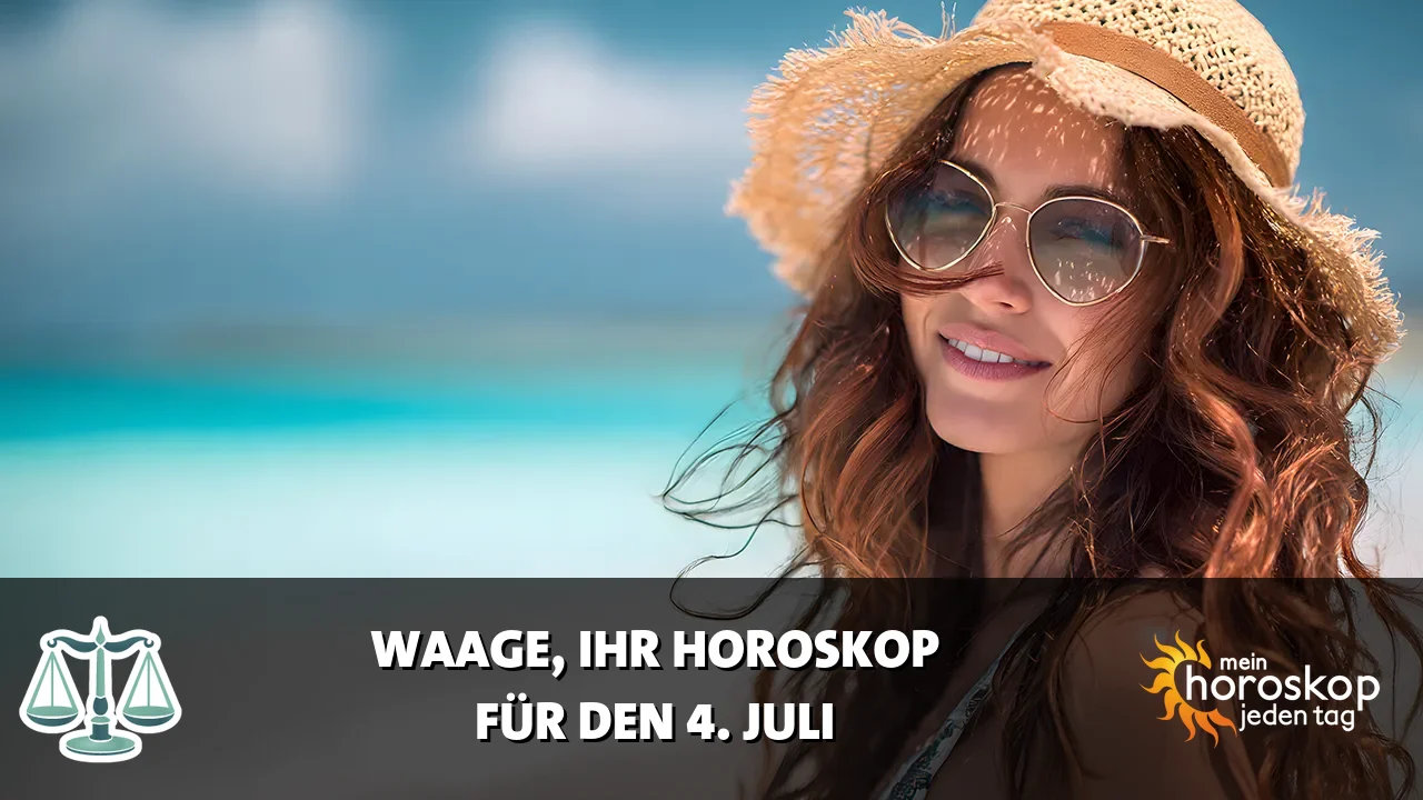 Horoscope Waage du Samstag, 4. Juli 2026