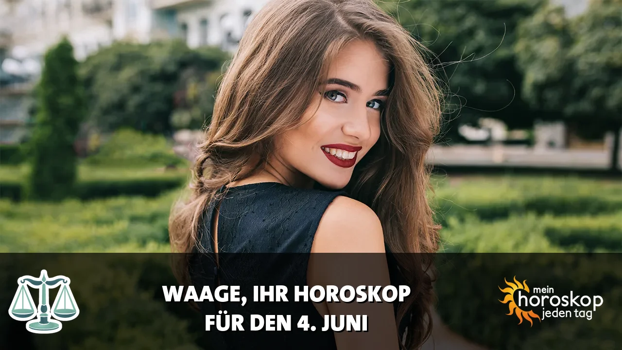Horoscope Waage du Donnerstag, 4. Juni 2026