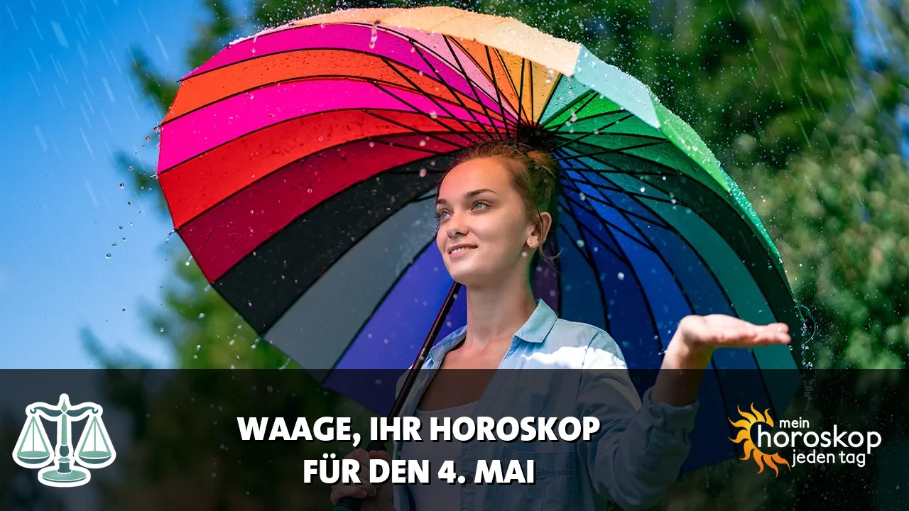 Horoscope Waage du Montag, 4. Mai 2026