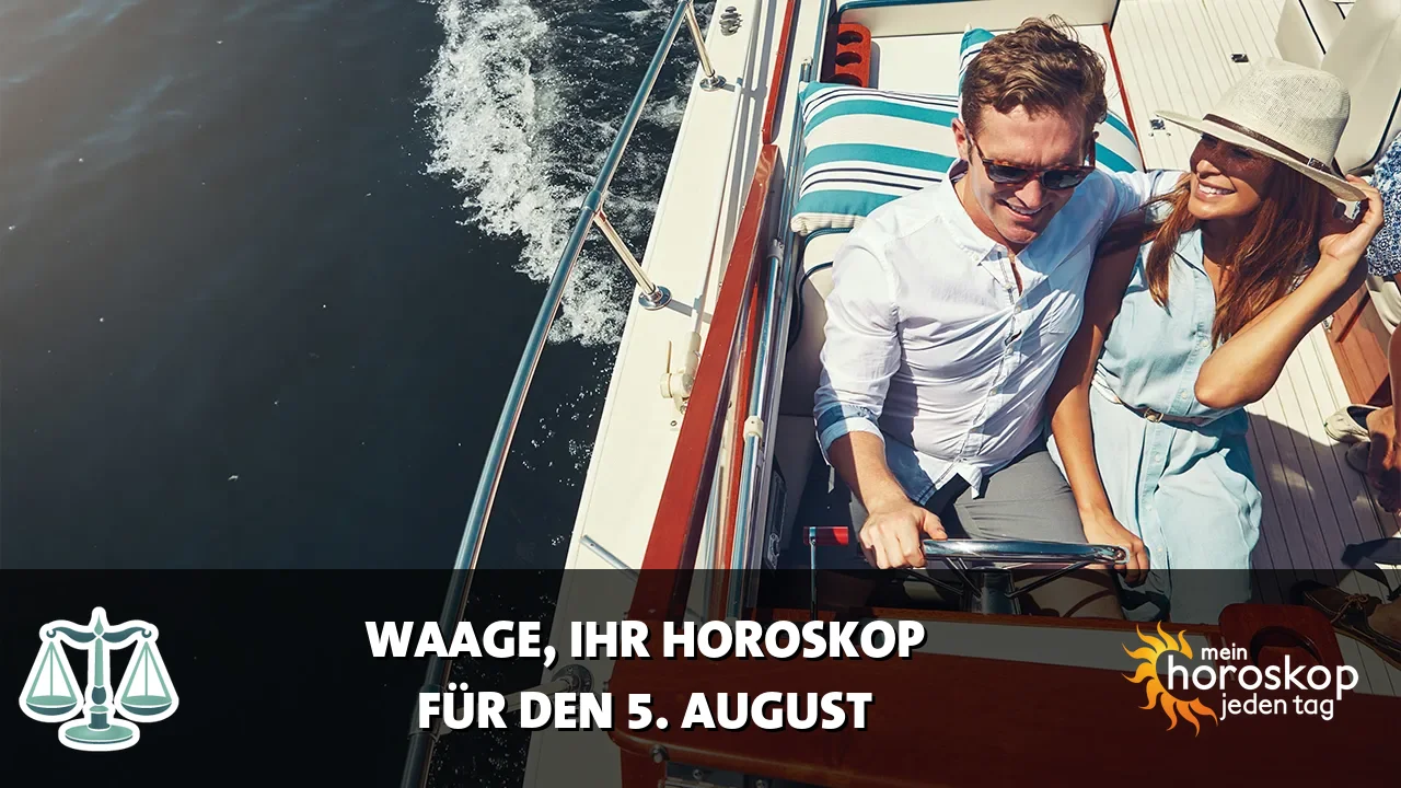Horoscope Waage du Mittwoch, 5. August 2026
