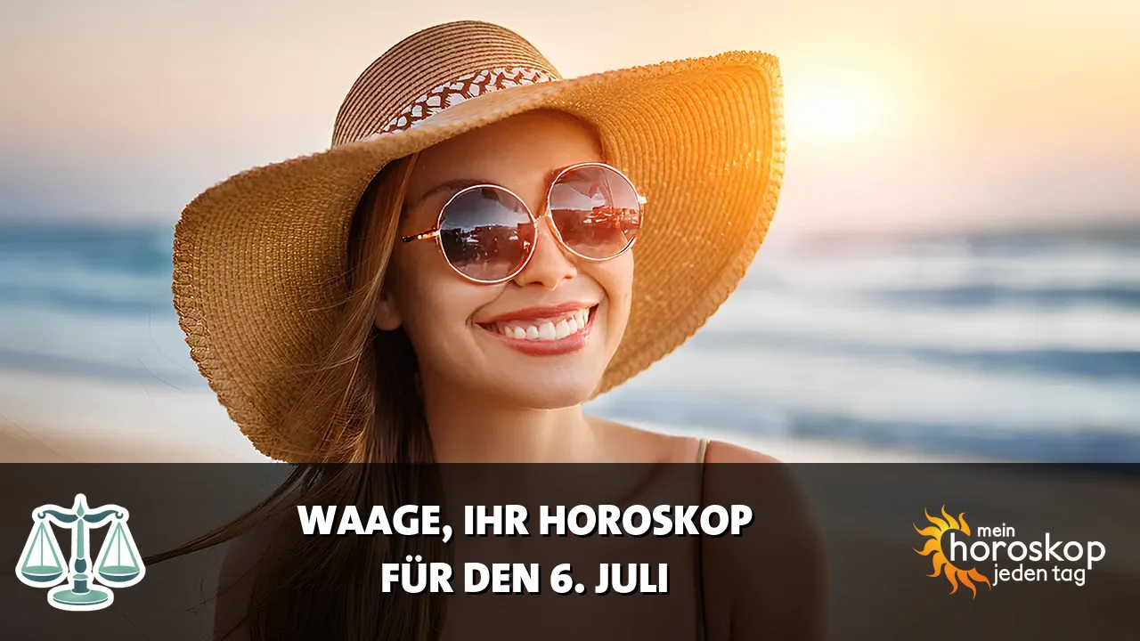 Horoscope Waage du Montag, 6. Juli 2026