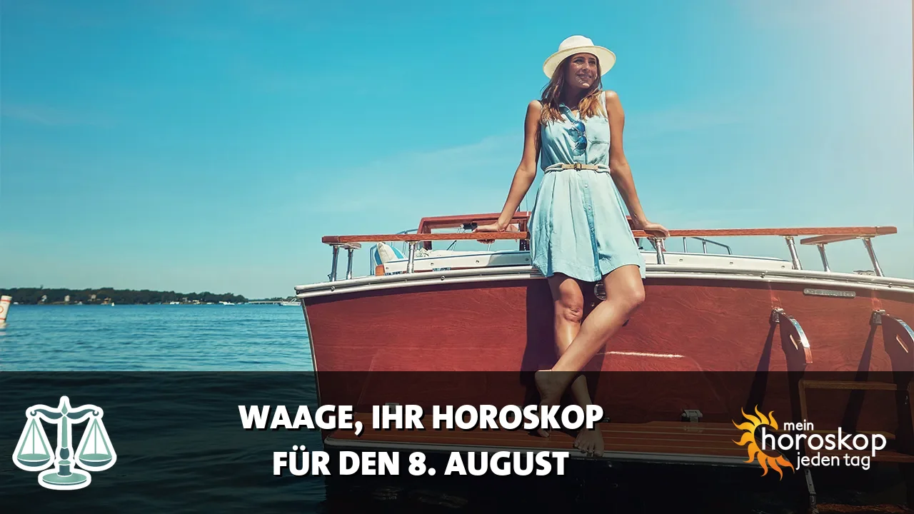 Horoscope Waage du Samstag, 8. August 2026