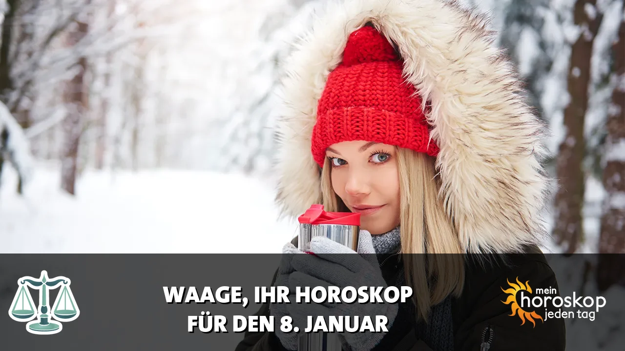 Horoscope Waage du Donnerstag, 8. Januar 2026