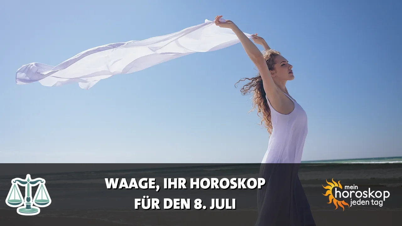 Horoscope Waage du Mittwoch, 8. Juli 2026