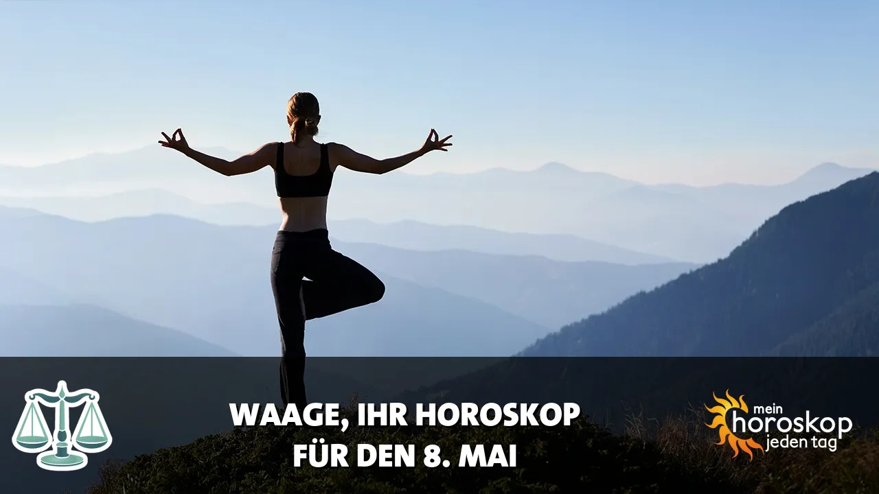 Horoscope Waage du Freitag, 8. Mai 2026