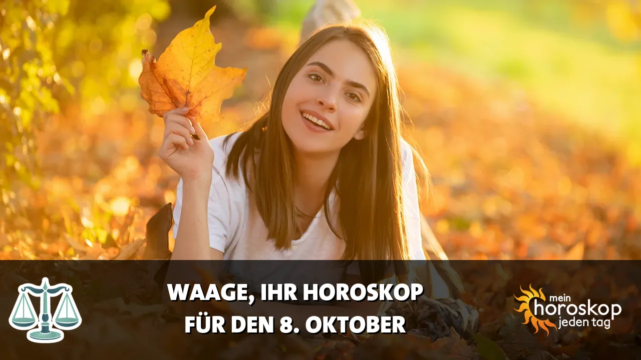 Horoscope Waage du Donnerstag, 8. Oktober 2026