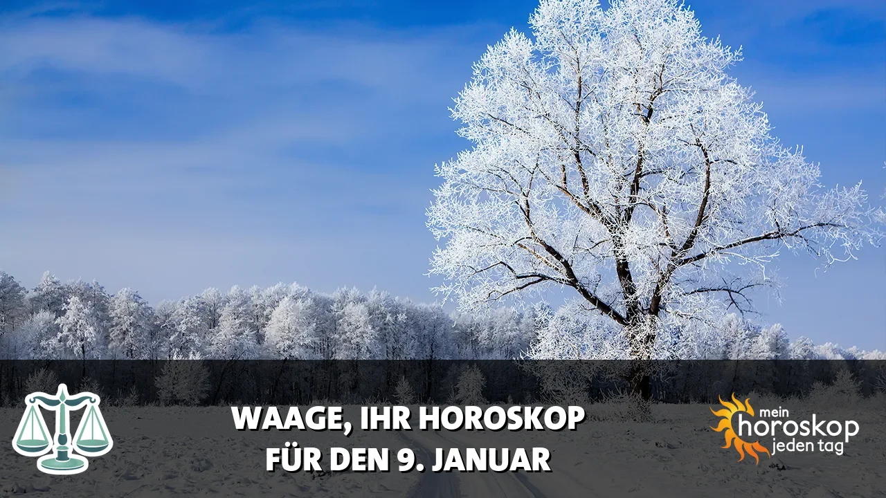 Horoscope Waage du Freitag, 9. Januar 2026