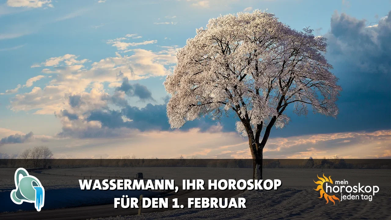 Horoscope Wassermann du Sonntag, 1. Februar 2026