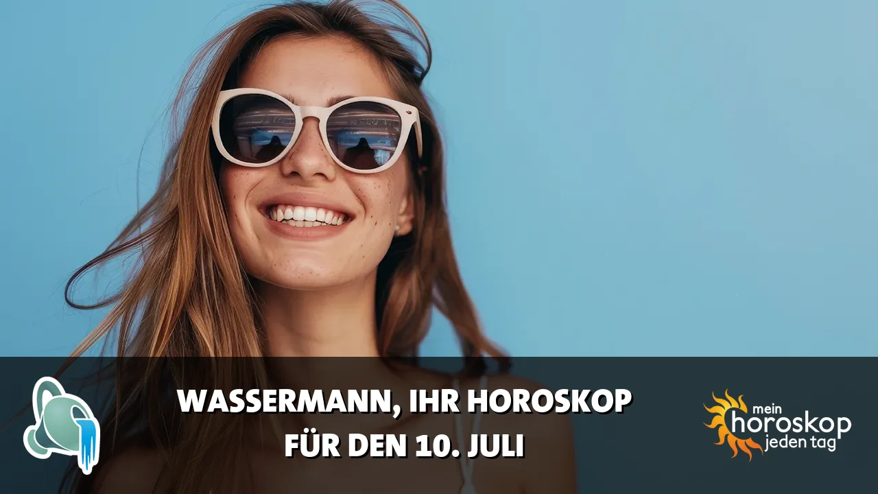 Horoscope Wassermann du Freitag, 10. Juli 2026