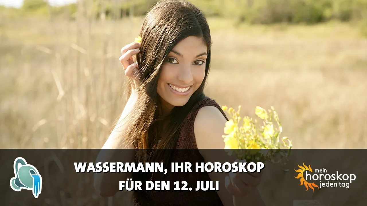 Horoscope Wassermann du Sonntag, 12. Juli 2026