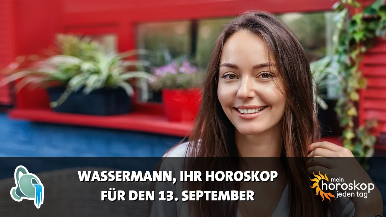 Horoscope Wassermann du Sonntag, 13. September 2026