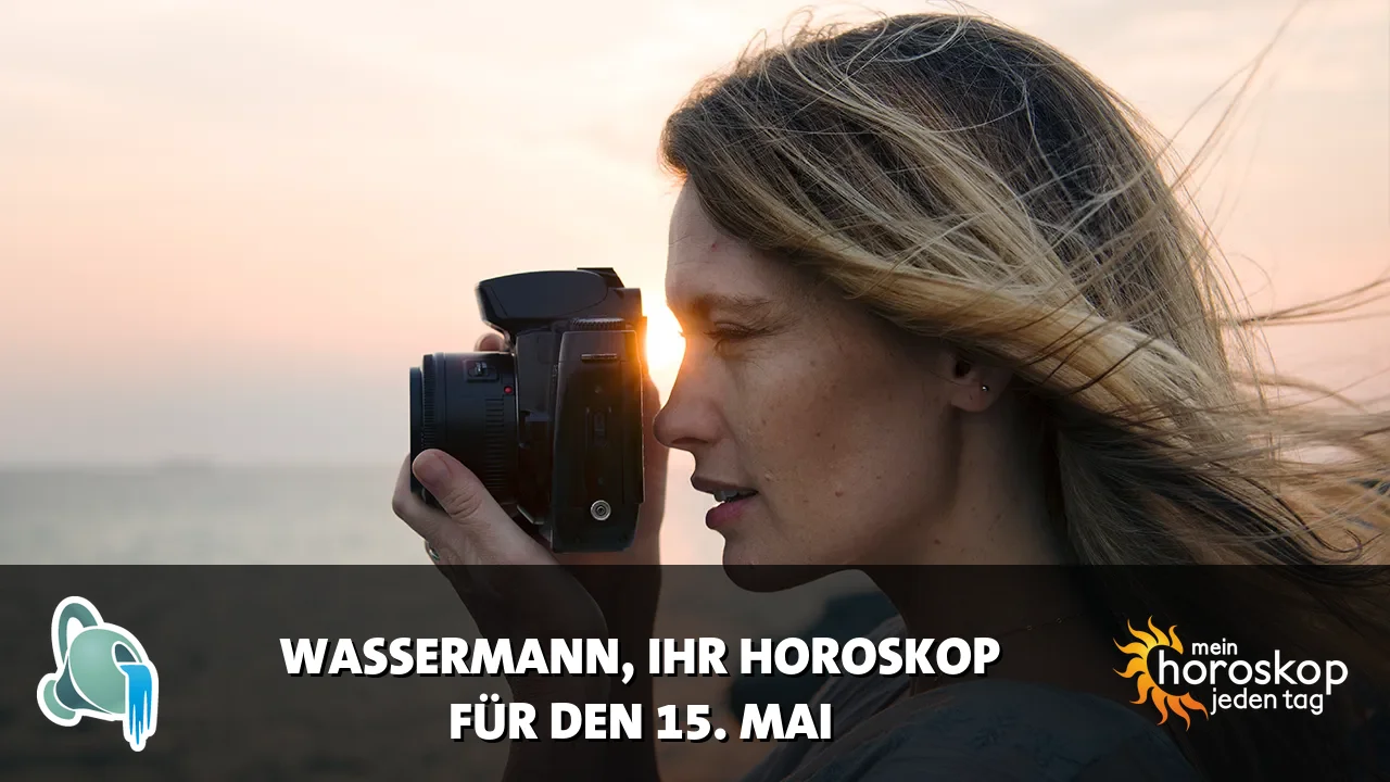 Horoscope Wassermann du Freitag, 15. Mai 2026