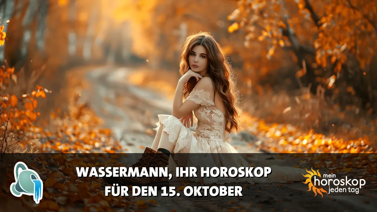 Horoscope Wassermann du Donnerstag, 15. Oktober 2026