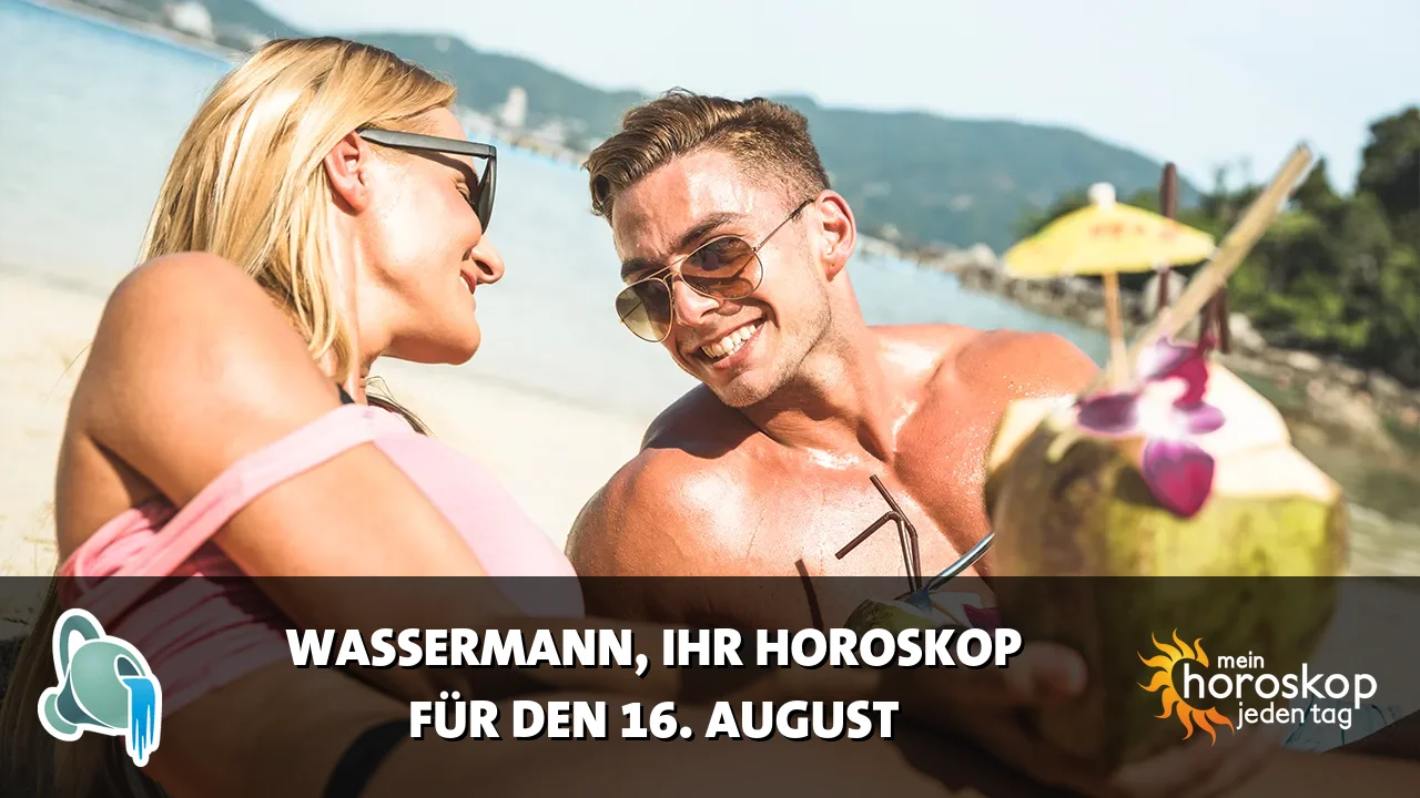 Horoscope Wassermann du Sonntag, 16. August 2026