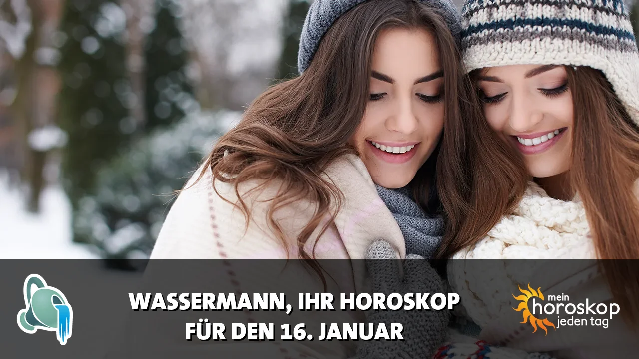 Horoscope Wassermann du Freitag, 16. Januar 2026