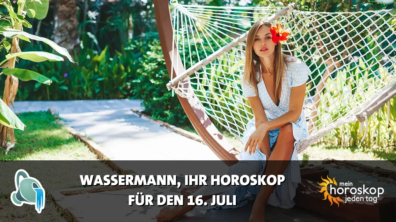 Horoscope Wassermann du Donnerstag, 16. Juli 2026