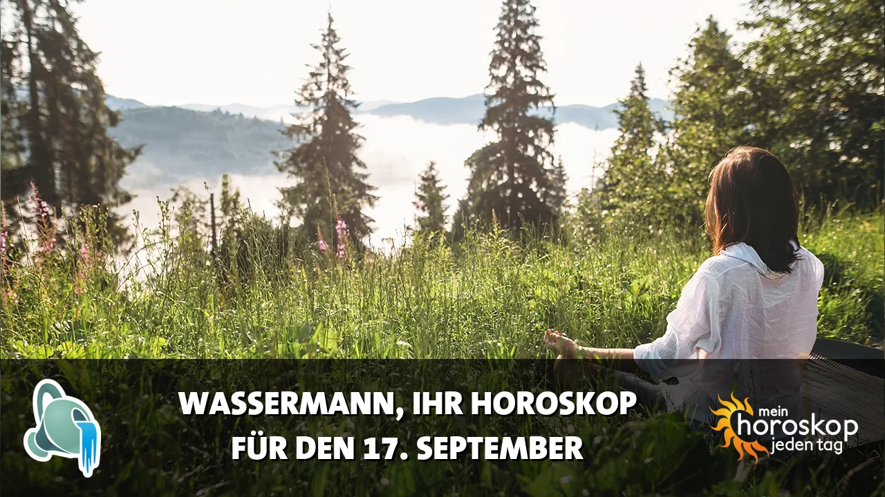 Horoscope Wassermann du Donnerstag, 17. September 2026