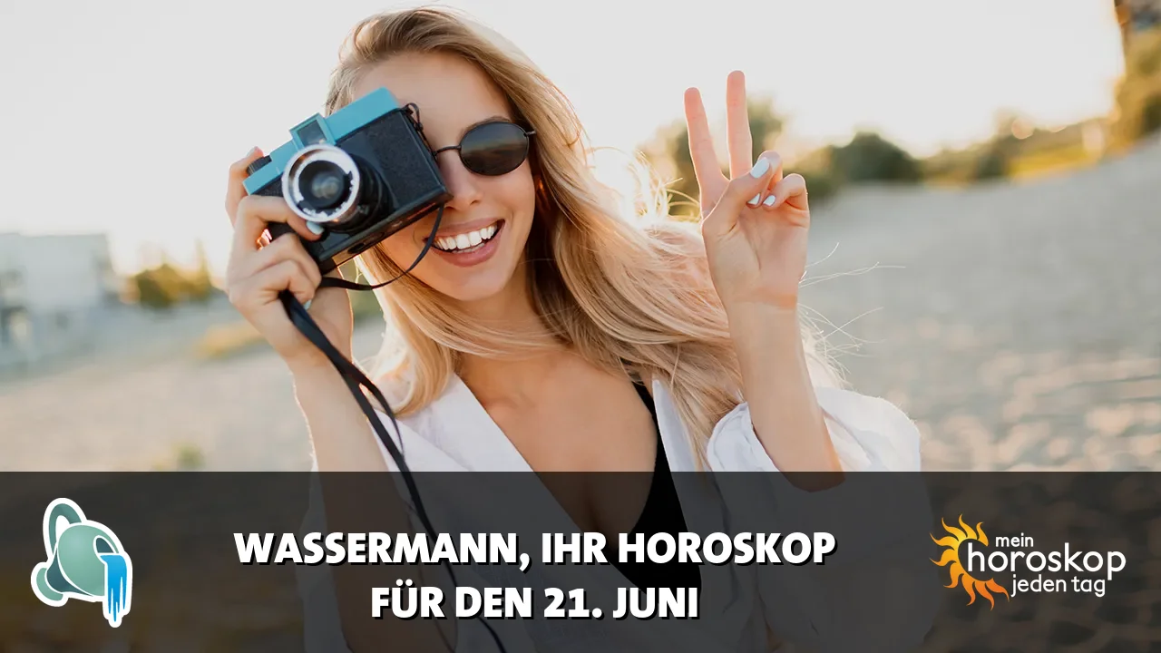 Horoscope Wassermann du Sonntag, 21. Juni 2026