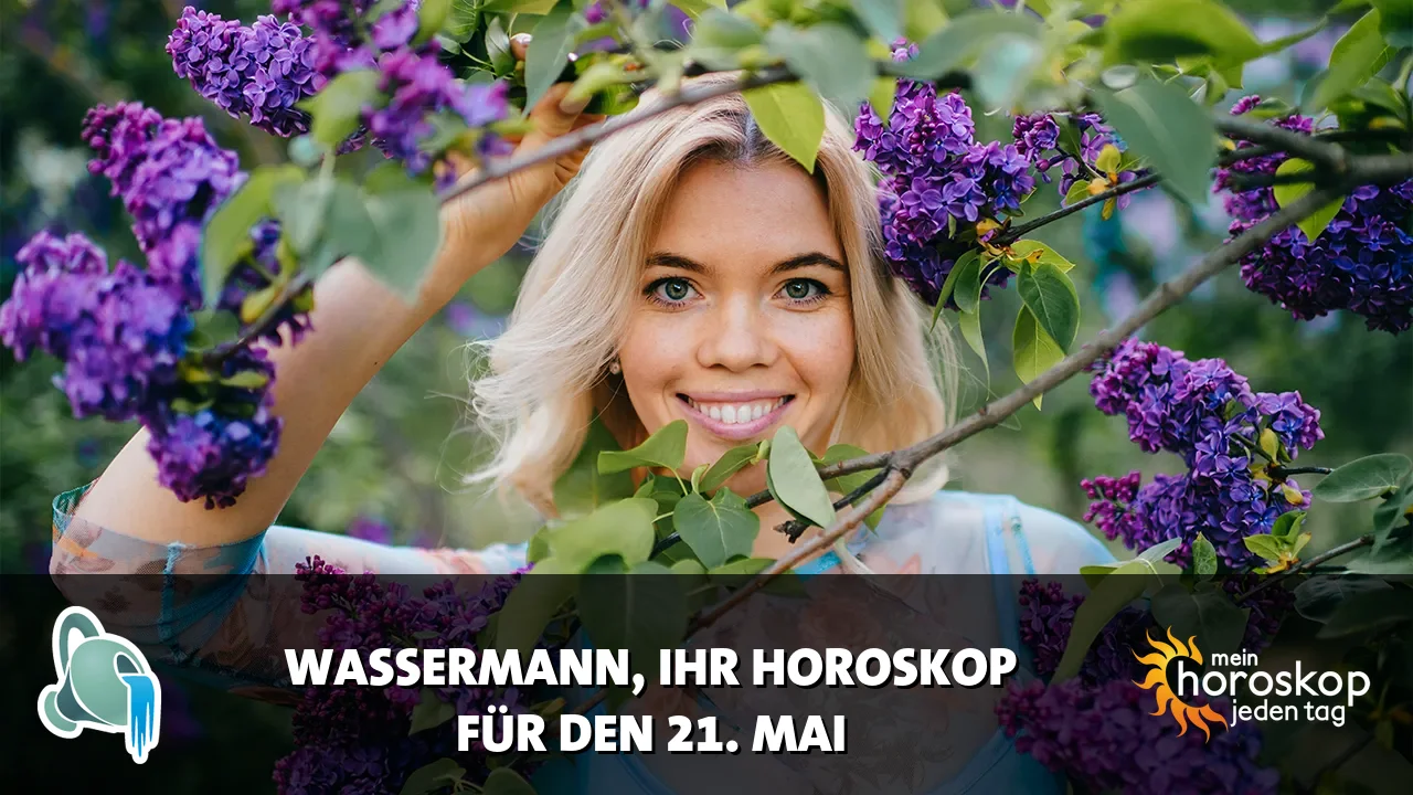 Horoscope Wassermann du Donnerstag, 21. Mai 2026