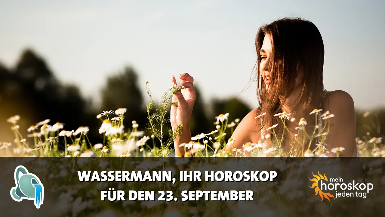 Horoscope Wassermann du Mittwoch, 23. September 2026