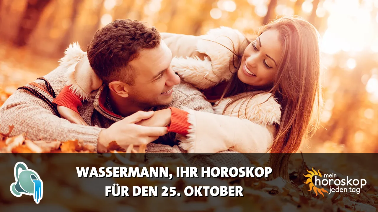 Horoscope Wassermann du Sonntag, 25. Oktober 2026
