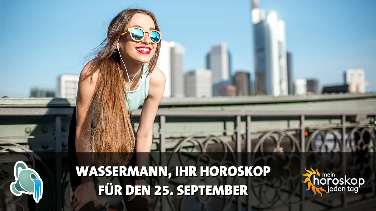 Horoscope Wassermann du Freitag, 25. September 2026