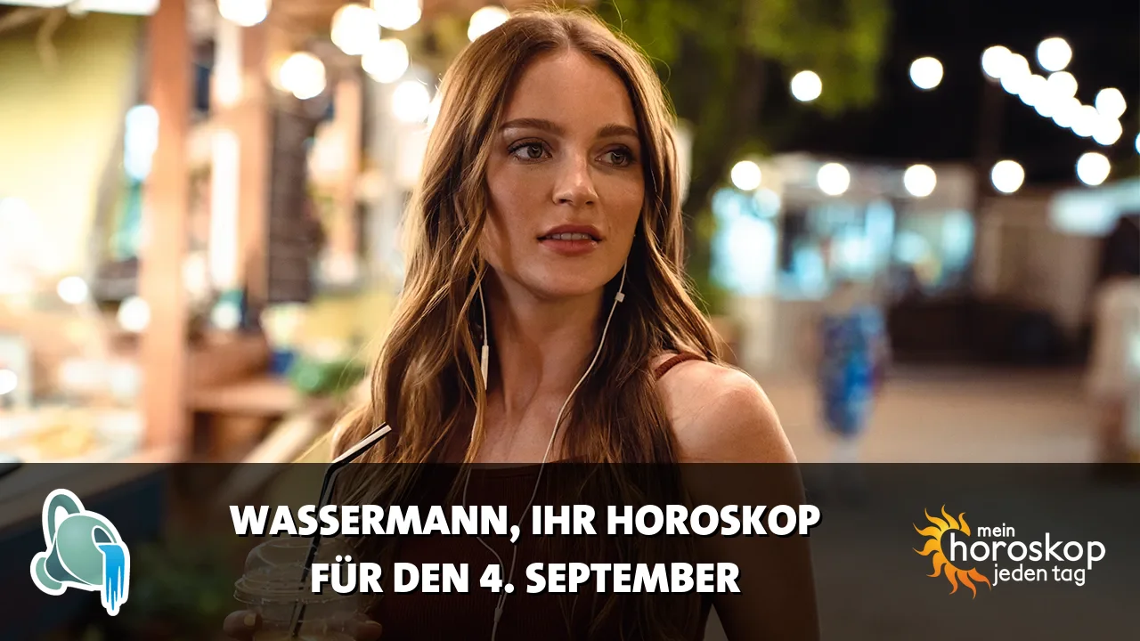 Horoscope Wassermann du Freitag, 4. September 2026