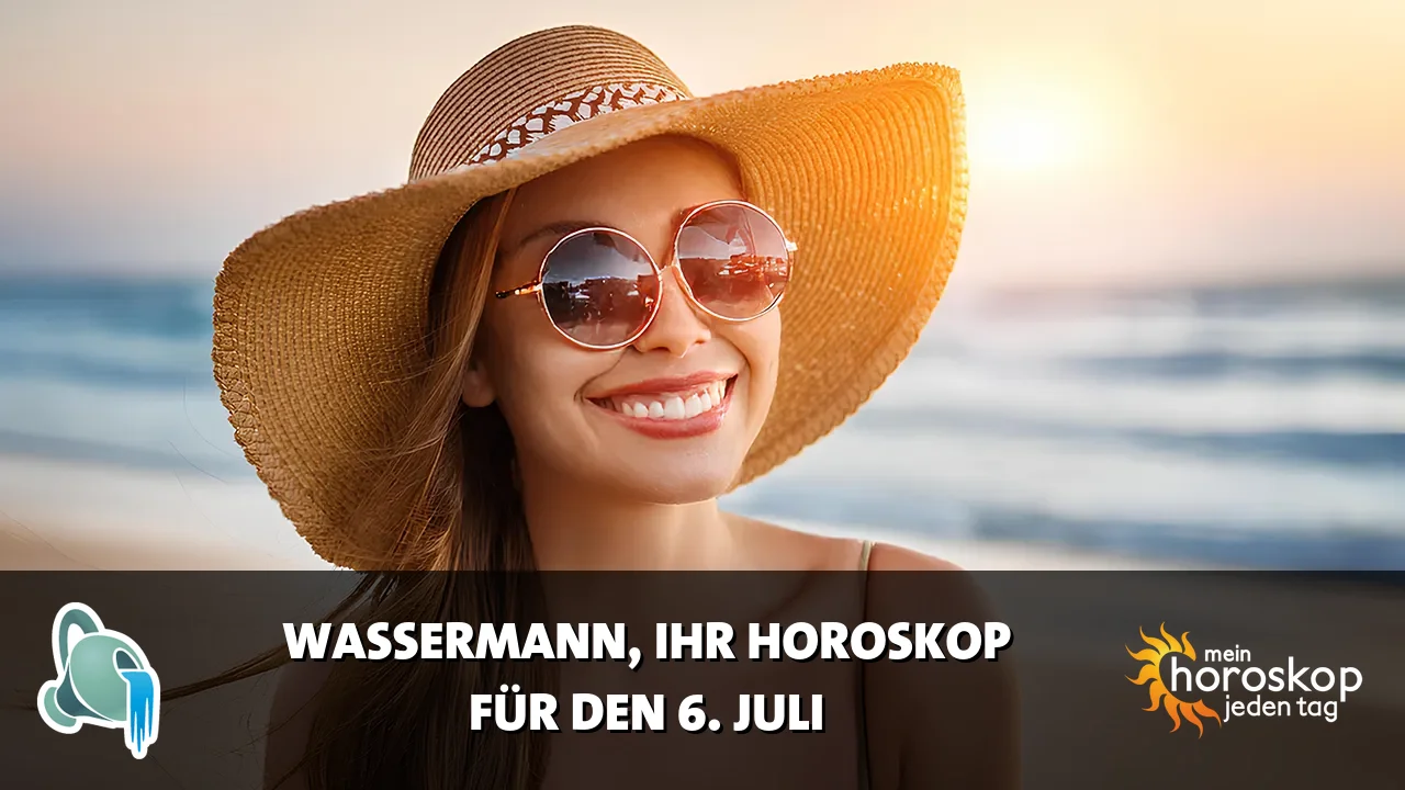 Horoscope Wassermann du Montag, 6. Juli 2026