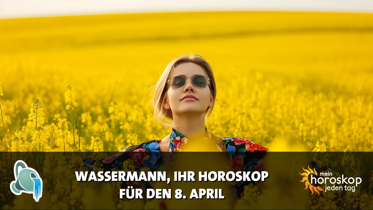 Horoscope Wassermann du Mittwoch, 8. April 2026