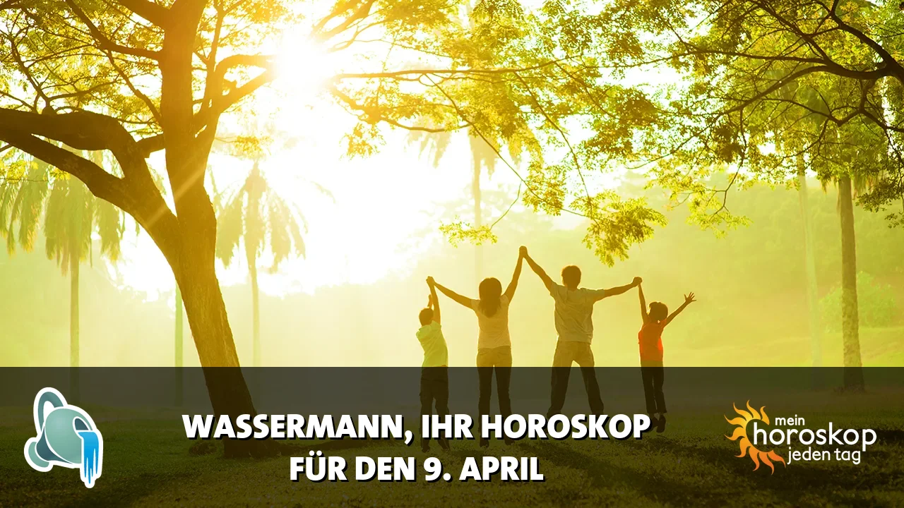 Horoscope Wassermann du Donnerstag, 9. April 2026