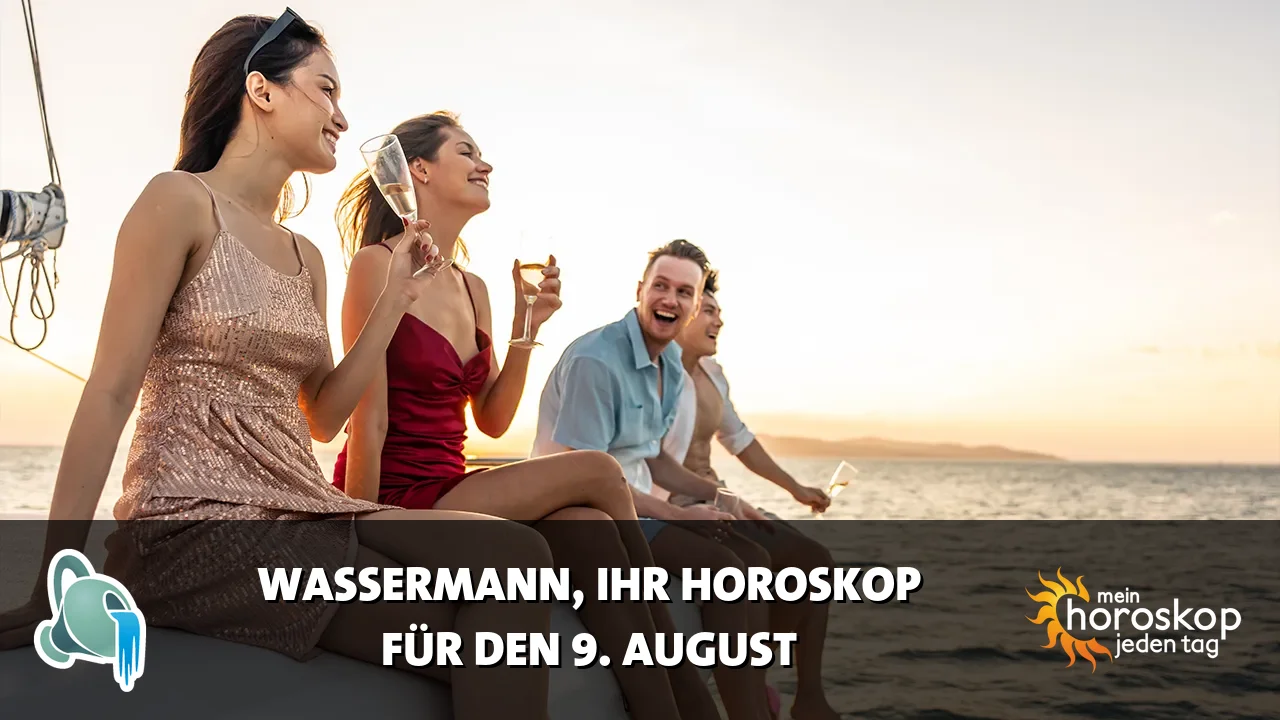 Horoscope Wassermann du Sonntag, 9. August 2026