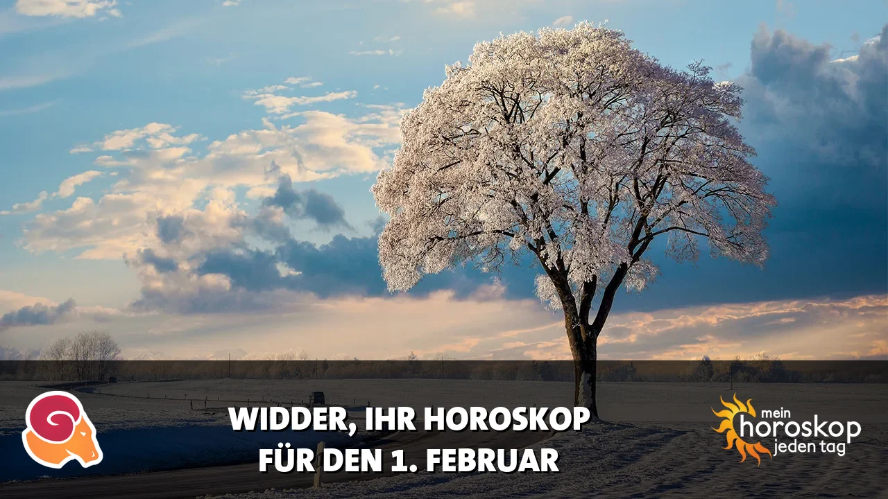 Horoscope Widder du Sonntag, 1. Februar 2026