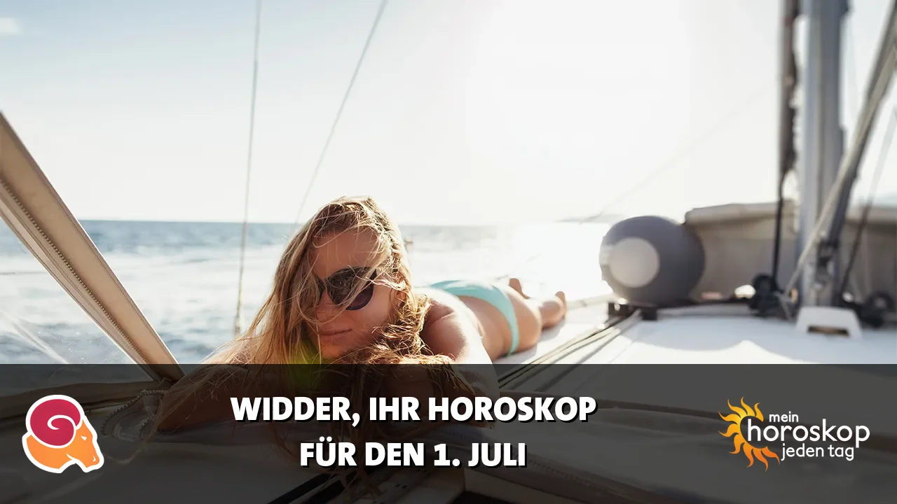 Horoscope Widder du Mittwoch, 1. Juli 2026