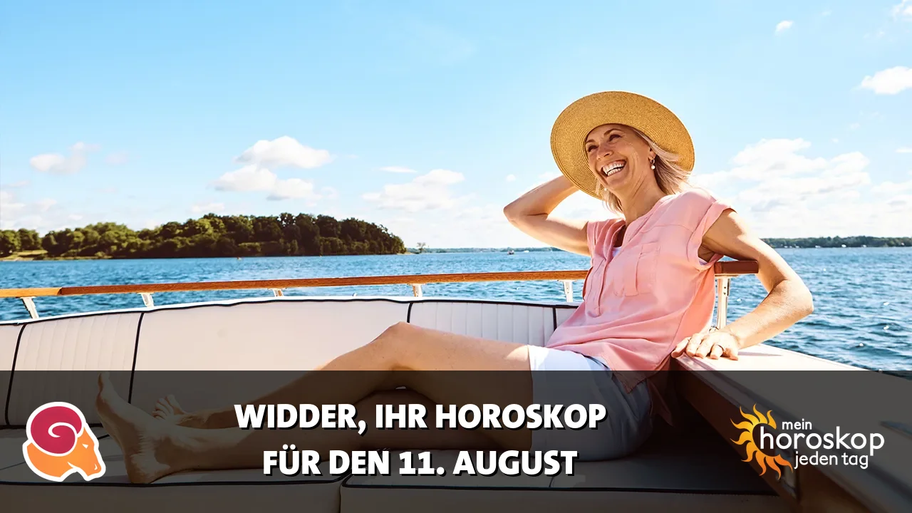 Horoscope Widder du Dienstag, 11. August 2026
