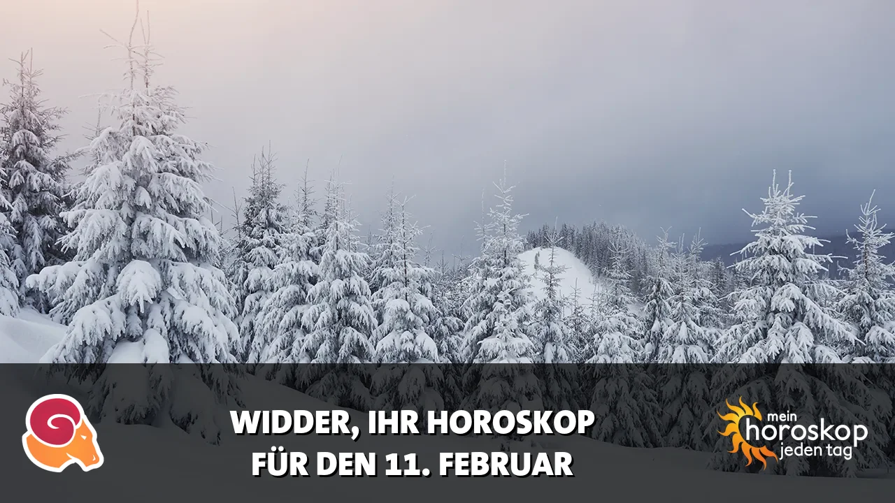 Horoscope Widder du Mittwoch, 11. Februar 2026