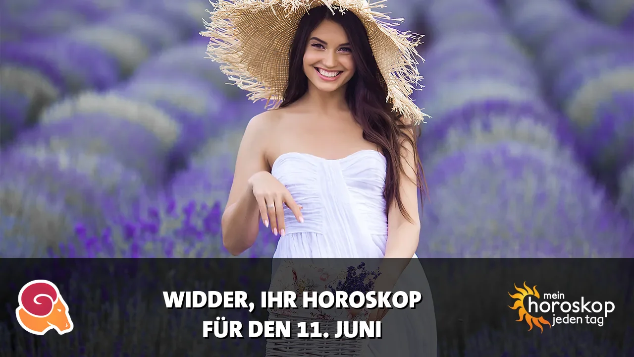Horoscope Widder du Donnerstag, 11. Juni 2026