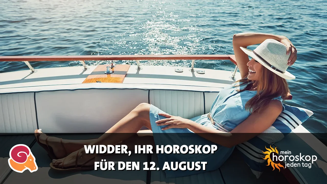Horoscope Widder du Mittwoch, 12. August 2026