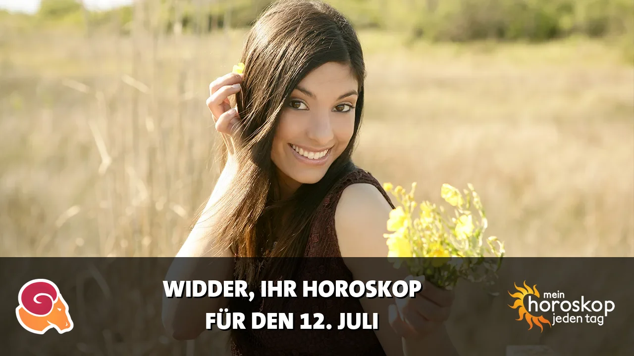 Horoscope Widder du Sonntag, 12. Juli 2026