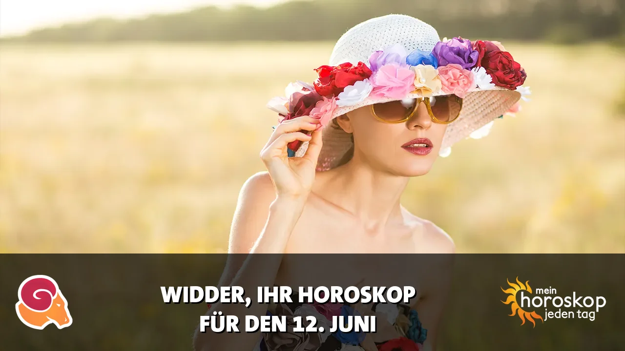 Horoscope Widder du Freitag, 12. Juni 2026